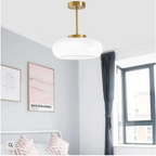 Bauhaus Flush Ceiling Lamp