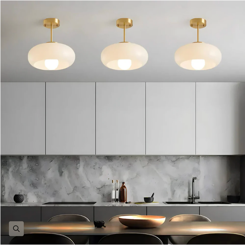 Bauhaus Flush Ceiling Lamp