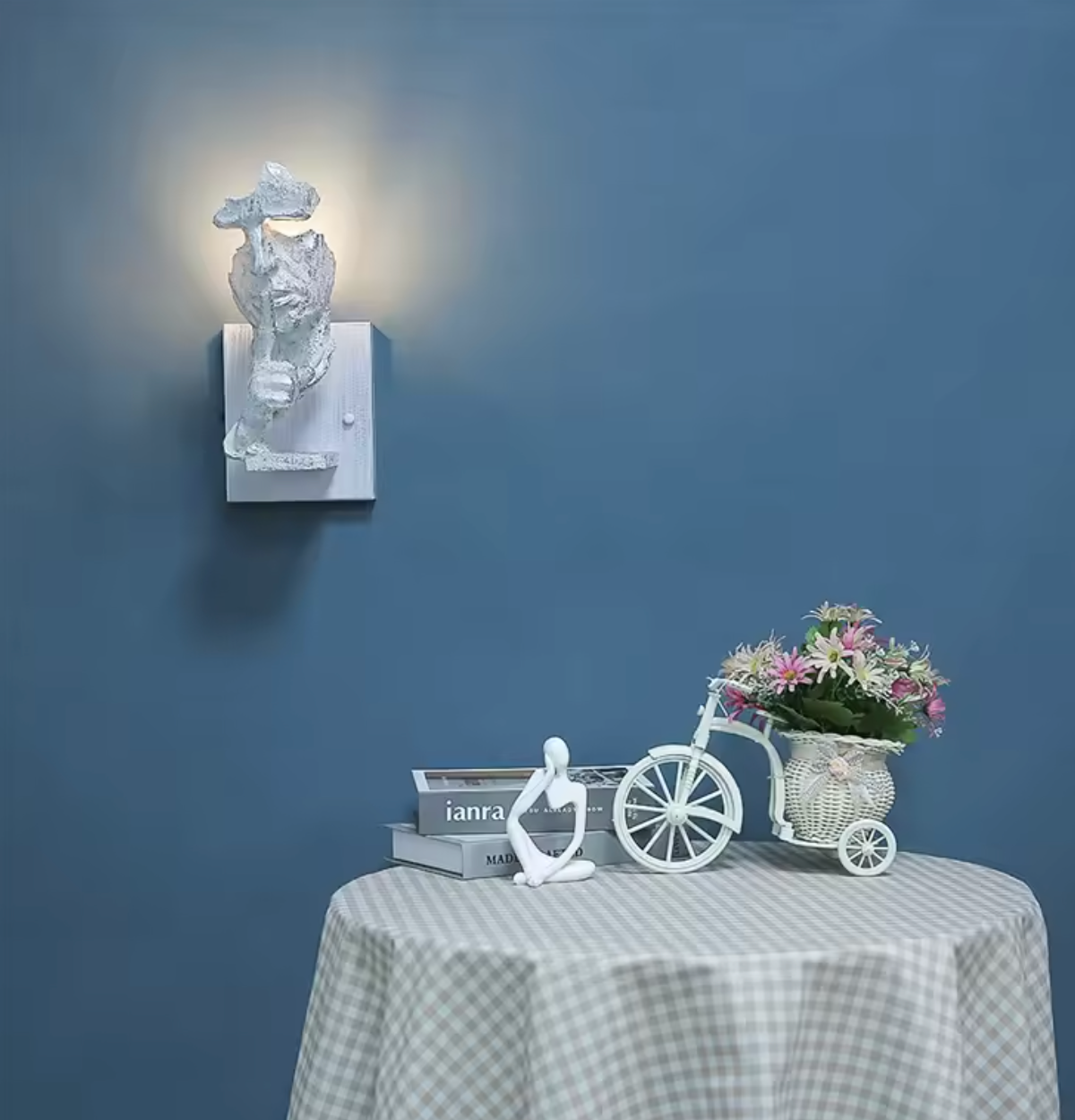 Silence Gesture Sculptural Wall Light