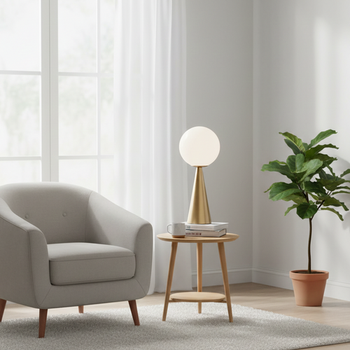Nordic Glow Cone Lamp