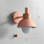 Modern Macaron Wall Light With Switch Wall Sconce