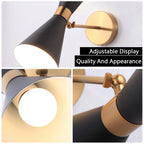 Nordic Double-Cone Wall Lamp