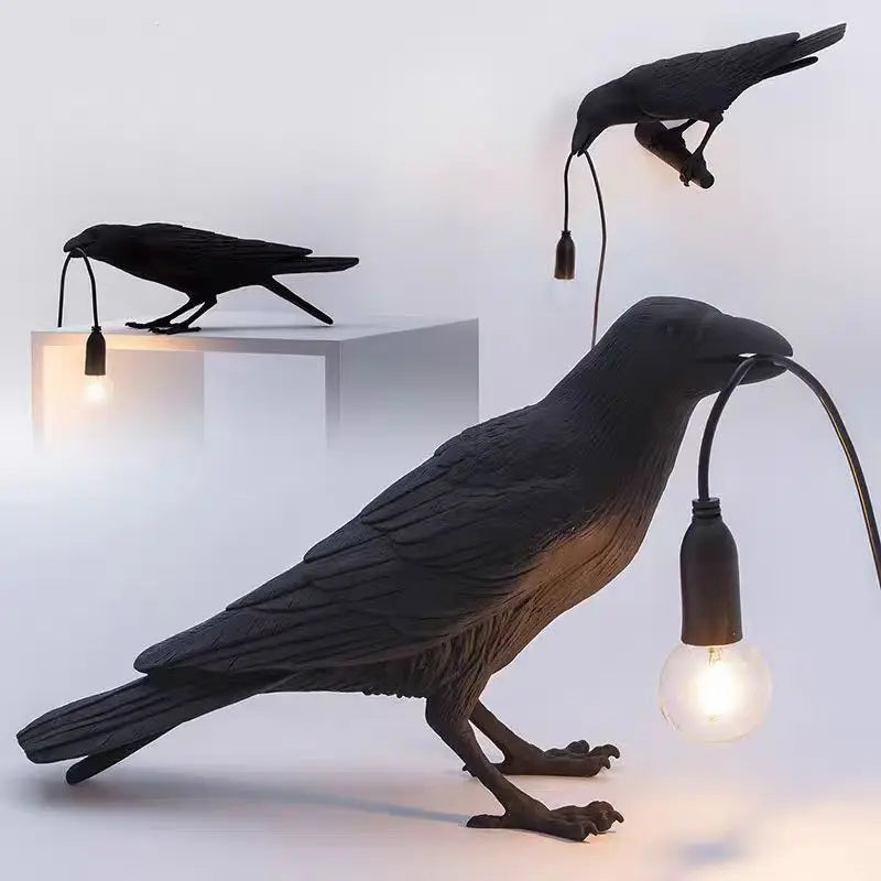 The Raven Table Lamp