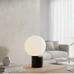 Glass Ball Table Lamp