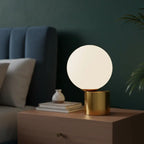 Glass Ball Table Lamp