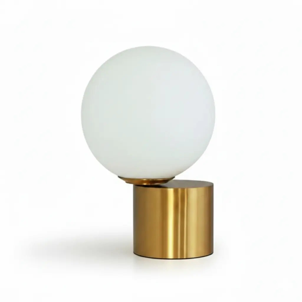 Glass Ball Table Lamp