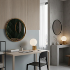 Glass Ball Table Lamp