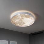 Modern Round LED Flush Mount Ceiling Light with Adjustable Color Temperature – Energy Efficient Fixture for Hallways and Living Rooms 0