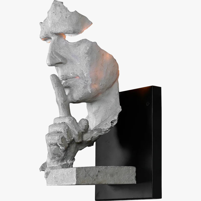 Retro Loft Wall Light – Artistic LED Wall Lamp for Home and Salon Decoration, Durable Resin Sconce for Indoor Use 1