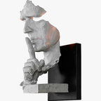 Retro Loft Wall Light – Artistic LED Wall Lamp for Home and Salon Decoration, Durable Resin Sconce for Indoor Use 1