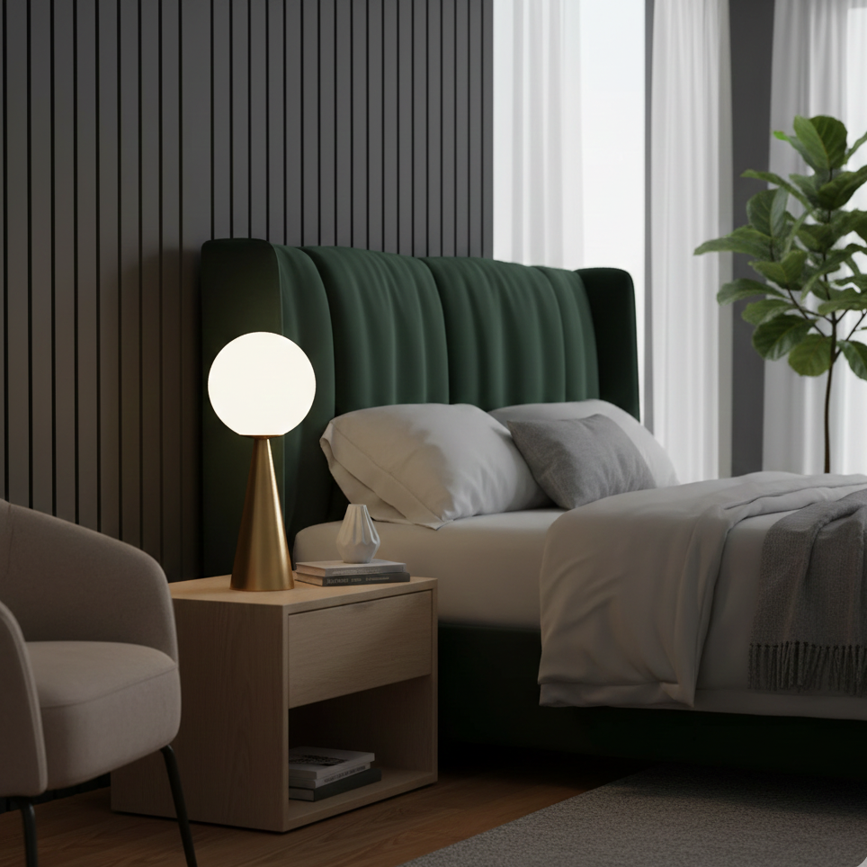 Nordic Glow Cone Lamp